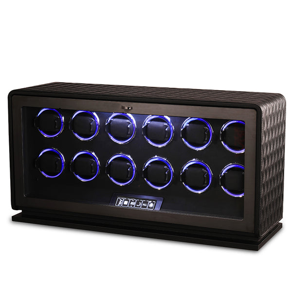 Velouris Luxe Velaris Leather Luxury Watch Winder