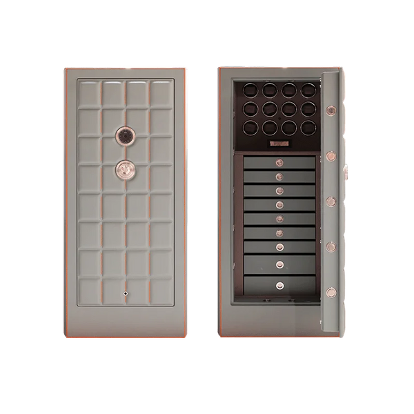 Velouris AEGIS GUARD High End Leather Watch Safe Automatic Watch Winder